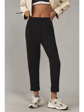 Varley rolled cuff pant black